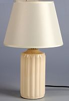 Светильник настольный "Галия" Е27 40Вт Бежевый картинка 